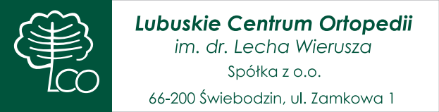 Logo Lubuskiego Centrum Ortopedii